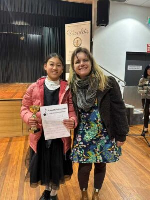 sydney-violin award of student 3